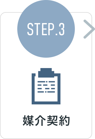 STEP.3 媒介契約