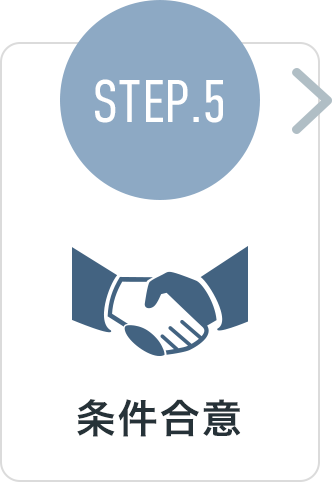 STEP.5 条件合意